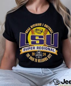 Official LSU Tigers 2024 NCAA Division I Softball Super Regional – Stanford, CA Shirt