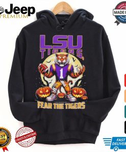 Official LSU Tigers Football Fear The Tigers Halloween Shirt