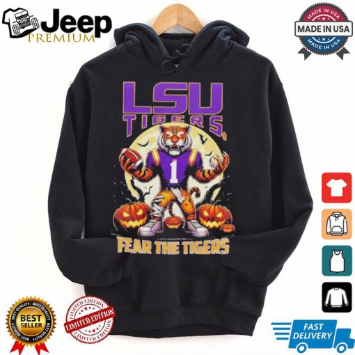 Official LSU Tigers Football Fear The Tigers Halloween Shirt