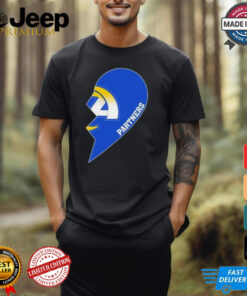 Official La Rams Partners Half Heart Shirt