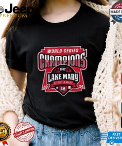 Official Lake Mary Little League 2024 World Series Champions Est 1992 logo shirt