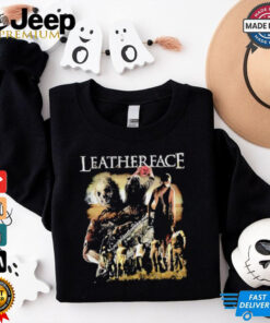 Official Leatherface Horror characters Halloween shirt