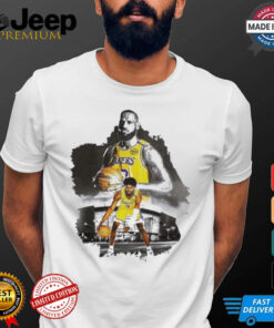 Official Lebron James & Bronny James Los Angeles Lakers Unisex T Shirt