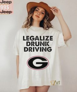 Official Legalize Drunk Driving Georgia Shirt