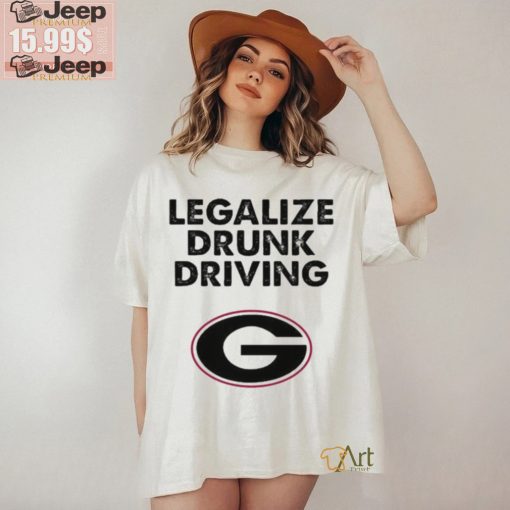 Official Legalize Drunk Driving Georgia Shirt