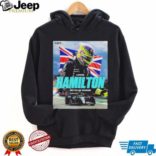 Official Lewis Hamilton British Winner 2024 T Shirt