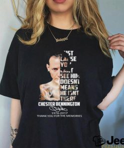 Official Linkin Park Chester Bennington 1976 2027 Thank You For The Memories T Shirt