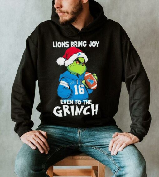 Official Lions Bring Joy Even To The Grinch shirt