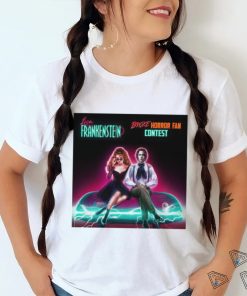 Official Lisa Frankenstein Broke Horror Fan Contest Neon T shirt