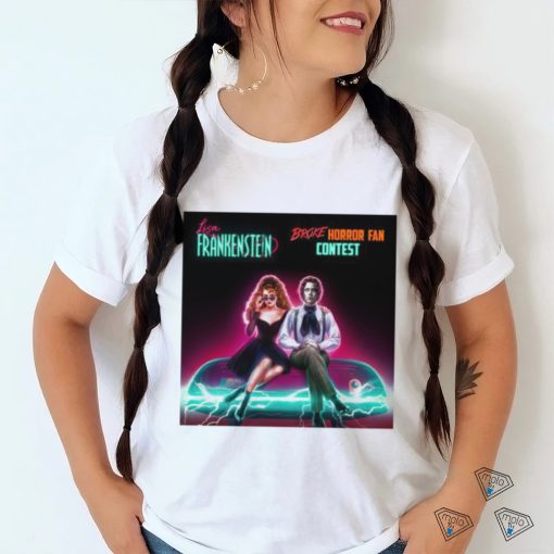 Official Lisa Frankenstein Broke Horror Fan Contest Neon T shirt