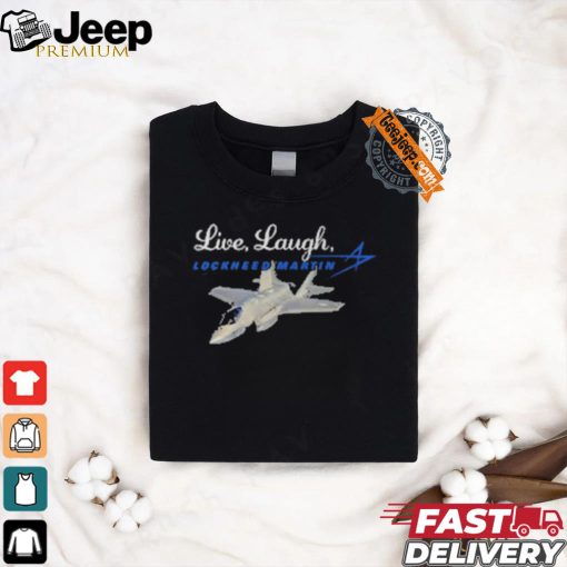 Official Live, Laugh, Fighter Jet Long Sleeve Shirt