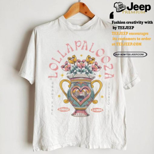 Official Lollapalooza August 1 4 2024 Grant Park Chicago IL III T Shirt