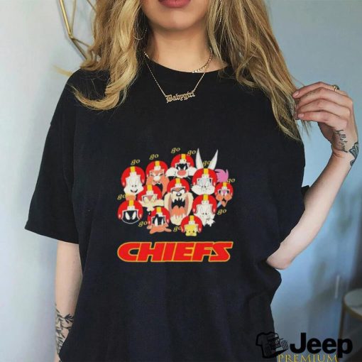 Official Looney Tunes Characters Go Kansas City Chiefs shirt