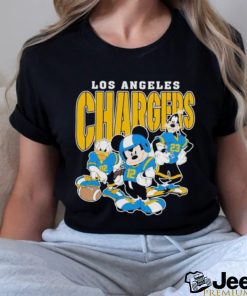 Official Los Angeles Chargers Mickey Donald Duck And Goofy Football Team 2024 T shirt