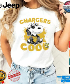 Official Los Angeles Chargers NFL Team Snoopy Joe Cool T Shirt