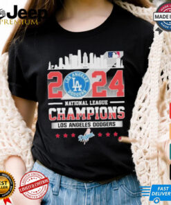 Official Los Angeles Dodgers City 2024 MLB National League Champions Shirt