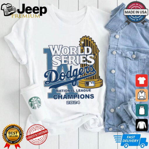 Official Los Angeles Dodgers MLB World Series National League Champions 2024 Let’s go Dodgers t shirt