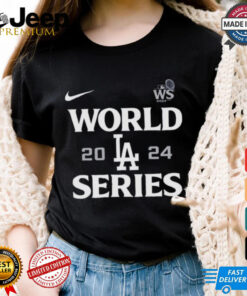 Official Los Angeles Dodgers Nike 2024 World Series Authentic Collection Legend T Shirt