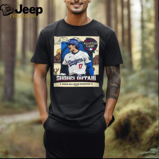 Official Los Angeles Dodgers Shohei Ohtani 2024 All Star Starter Shirt