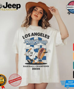 Official Los Angeles Dodgers World Famous Baseball Champions 2024 Shirt