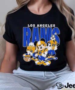 Official Los Angeles Rams Mickey Donald Duck And Goofy Football Team 2024 T shirt