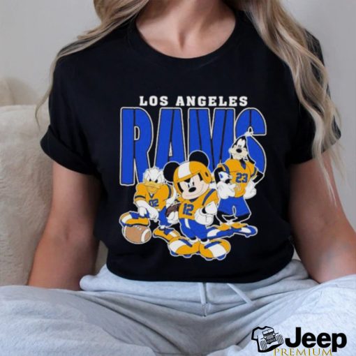 Official Los Angeles Rams Mickey Donald Duck And Goofy Football Team 2024 T shirt