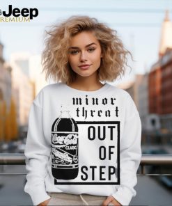 Official Lowlvl Minor Threat Out Of Step Shirt