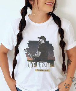 Official Luke Bryan Farm Tour 2024 Tee Marshvilee T shirt