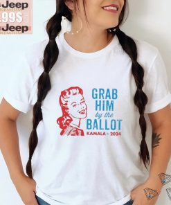 Official MAGA Grab Him By The Ballot Kamala 2024 Tee Shirt