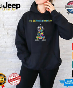 Official MLB Los Angeles Angels It’s Ok To Be Different Autism 2024 Shirt