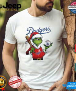 Official MLB Los Angeles Dodgers The Grinch Grinchmas Christmas 2024 Shirt