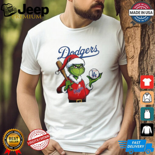 Official MLB Los Angeles Dodgers The Grinch Grinchmas Christmas 2024 Shirt