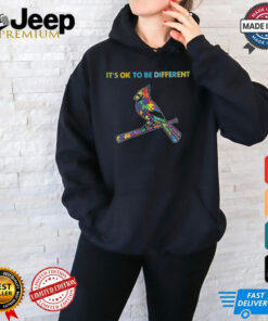 Official MLB St. Louis Cardinals It’s Ok To Be Different Autism 2024 Shirt