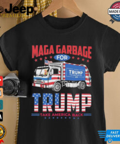 Official Maga Garbage For Trump Take America Back Proud Maga T shirt