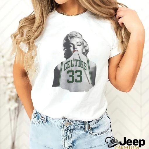 Official Marilyn Monroe Boston Celtics T Shirt