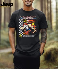 Official Mario Kart Racing Finish Line 2024 t shirt