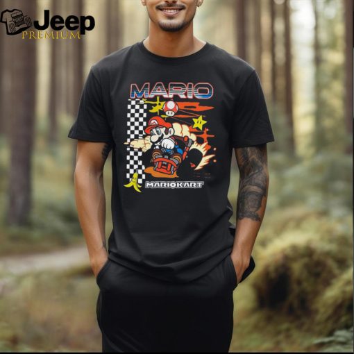 Official Mario Kart Racing Finish Line 2024 t shirt