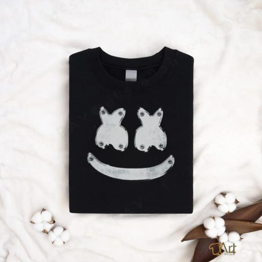 Official Marshmello Merch Store Metal Smile Shirt