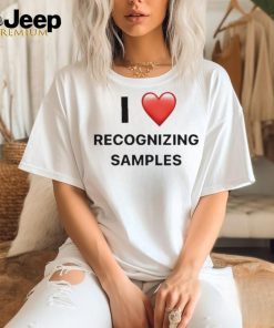 Official Marti Arti I Love Recognizing Samples Shirt