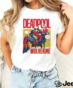 Official Marvel Bestie Couple Deadpool and Wolverine Movie 2024 Shirt