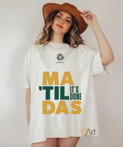 Official Matildas Qualified 2024 T Shirt