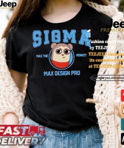 Official Maxdesignpro Sigma Max The Monkey Cartoon t shirt