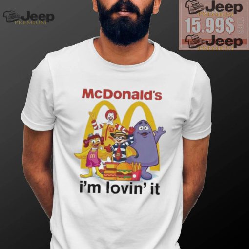 Official McDonald’s I’m Loving It Happy Day T Shirt