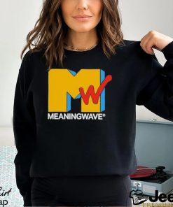 Official Meaningwave Tv Black Shirt