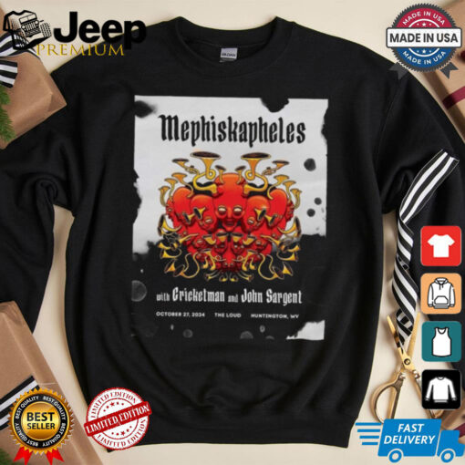 Official Mephiskapheles Huntington WV October 27 2024 Poster Shirt