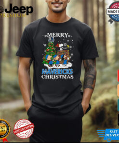 Official Merry Christmas Dallas Mavericks Peanuts Ugly 2024 Shirt