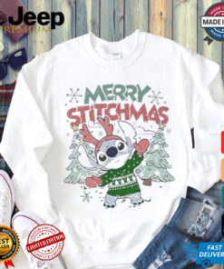 Official Merry Christmas Lilo And Stitch 2024 Shirt