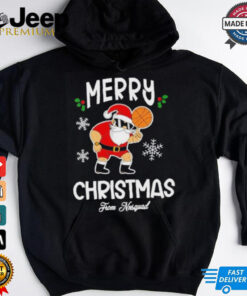 Official Merry Christmas Nnsquad Santa T shirt
