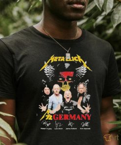 Official Metallica 72 Germany Signatures 2024 Signature Shirt