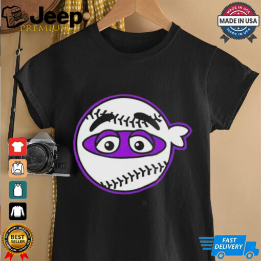 Official Mets Pitching Ninja Grimace Shirt